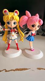 Sailor Moon & Chibiusa Q Posket Figuren, Ophalen of Verzenden, Zo goed als nieuw