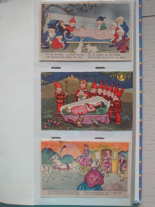 18x oude Disney ansichtkaarten/ periode '30-'40, Verzamelen, Ansichtkaarten | Themakaarten, 1920 tot 1940, Overige thema's, Ophalen of Verzenden