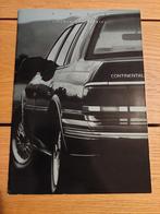 Brochure Lincoln Continental 1993 USA, Boeken, Auto's | Folders en Tijdschriften, Overige merken, Ophalen of Verzenden, Zo goed als nieuw