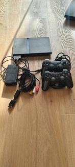 Playstation 2 met 2 controllers - mist voedingskabel, Ophalen of Verzenden, Gebruikt, Met 2 controllers