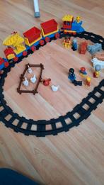 Duplo Trein met Boerderijdieren, Kinderen en Baby's, Speelgoed | Duplo en Lego, Ophalen, Zo goed als nieuw, Complete set, Duplo