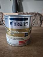 Sikkens Rubbol SB  Gitzwart RAL 9005 2.5L, Ophalen of Verzenden, Nieuw, Wit, Lak