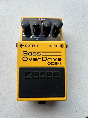 Boss bass overdrive ODB-3. beschikbaar voor biedingen