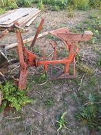 Goet werken ploeg voor agter de min tractor, Tuin en Terras, Overige Tuin en Terras, Ophalen of Verzenden, Zo goed als nieuw
