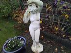 2 tuin beelden van beton zie, Tuin en Terras, Tuinbeelden, Ophalen, Gebruikt, Beton, Mensenbeeld