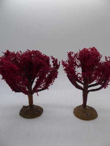 Lemax set bomen  --  7 beschikbaar voor biedingen