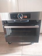 Bosch inbouw stoomoven met 4D hete lucht typenr CSG636BS1, Gebruikt, Hete lucht, Oven met grill, Inbouw