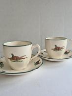 Johnson Bros Brookshire 2 x kop en schotel, jachtservies, Huis en Inrichting, Keuken | Servies, Ophalen of Verzenden, Zo goed als nieuw