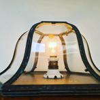 Antieke plafondlamp, Ophalen, Gebruikt, Glas