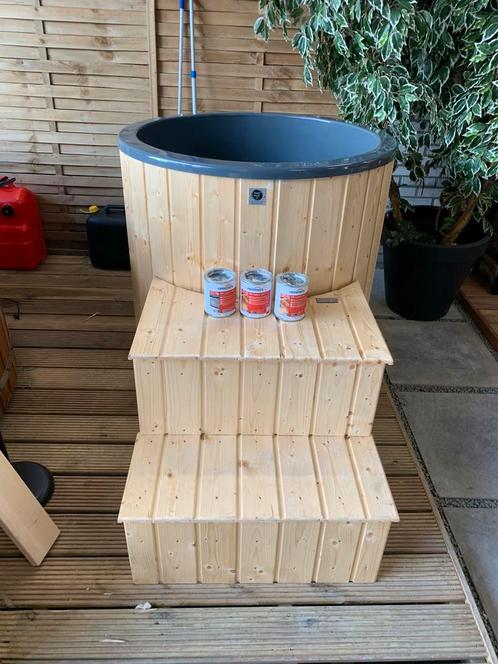 Ijsbad - spar hout - isolatie deksel - filter connectie, Tuin en Terras, Zwembad-toebehoren, Zo goed als nieuw, Filter, Ophalen