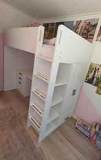 Ikea hoogslaper met bureau en kledingkast, Ophalen, Zo goed als nieuw, Hoogslaper