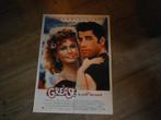 leuke xl poster jaren 90 GREASE  John Travolta . Olivia., Verzamelen, Rechthoekig Staand, Verzenden, Zo goed als nieuw, A1 t/m A3