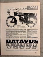 Advertentie 1965 Batavus Super Sport, Verzamelen, Tijdschriften, Kranten en Knipsels, Verzenden, 1960 tot 1980, Nederland, Knipsel(s)