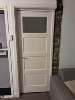 Paneeldeur met melkglas, Ophalen, Zo goed als nieuw, Binnendeur, 200 tot 215 cm