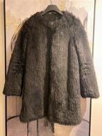 Zara jas met nepbont, Ophalen, Zo goed als nieuw, Maat 36 (S), Zwart