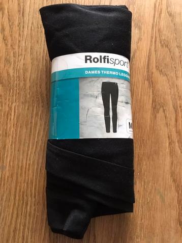 Nieuw in wikkel: Zwarte "Rolfisport" Thermo Legging maat M beschikbaar voor biedingen