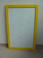 Magnetisch bord / whiteboard, groot. Afm.:  88,5 cm x 58 cm., Huis en Inrichting, Woonaccessoires | Memoborden, Ophalen, Gebruikt