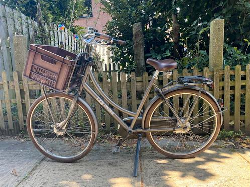 Cortina u4 28 inch transporter bruin grijs 7 versnellingen, Fietsen en Brommers, Fietsen | Dames | Damesfietsen, Gebruikt, Overige merken