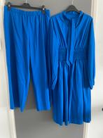 Tweedelig pak, Blauw, Maat 46/48 (XL) of groter, Ophalen of Verzenden, Onbekend