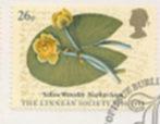 ENGELAND rondstempel WATERLELIE, Postzegels en Munten, Postzegels | Europa | UK, Verzenden, Gestempeld