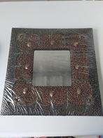 Bruine spiegel, Ophalen of Verzenden, Rechthoekig