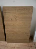 Keukenblad / Werkblad 122x61 en 42x61 - eiken kleur, Ophalen, Zo goed als nieuw