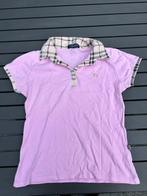 Burberry Polo Roze maat S, Kleding | Heren, Ophalen of Verzenden, Zo goed als nieuw, Roze, Burberry