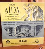 AÏDA - Duets From Act 4 - Renata Tebaldi, Mario del Monaco, Ophalen of Verzenden, Zo goed als nieuw, 10 inch, Opera of Operette