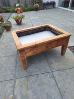 teakhouten bloemen-kruiden kweek tafel, Ophalen of Verzenden, Zo goed als nieuw, Hout