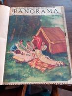 4 gebonden boeken van panorama's 1935, 1936 en 1937, Ophalen of Verzenden, Gelezen, Glossy