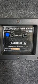 Mooie set boxen  origineel 200 watt continue, Zo goed als nieuw, 120 watt of meer, Front, Rear of Stereo speakers, Ophalen