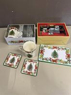 Kerst mokken in bewaarblik Pimpernel Spode christmas tree gi, Ophalen of Verzenden, Nieuw