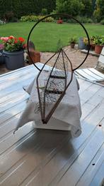 Bloemenschaal, plantenmand, tuinmand, tuinschaal., Ophalen, Gebruikt, Rond, Minder dan 25 cm