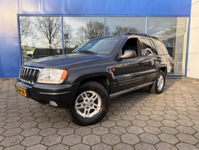 Jeep Grand Cherokee 4.7i V8 Limited youngtimer / Leder / tre, Auto's, Jeep, Bedrijf, Te koop, Grand Cherokee, 4x4, ABS, Airbags