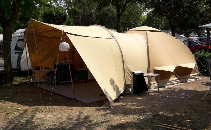 karsten tent 350, Caravans en Kamperen, Tenten, tot en met 4, Zo goed als nieuw, Ophalen