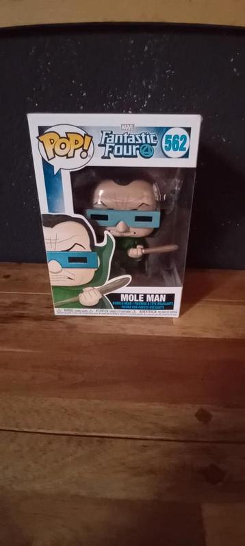 Funko Pop! Marvel Fantastic Four - Mole Man #562 beschikbaar voor biedingen