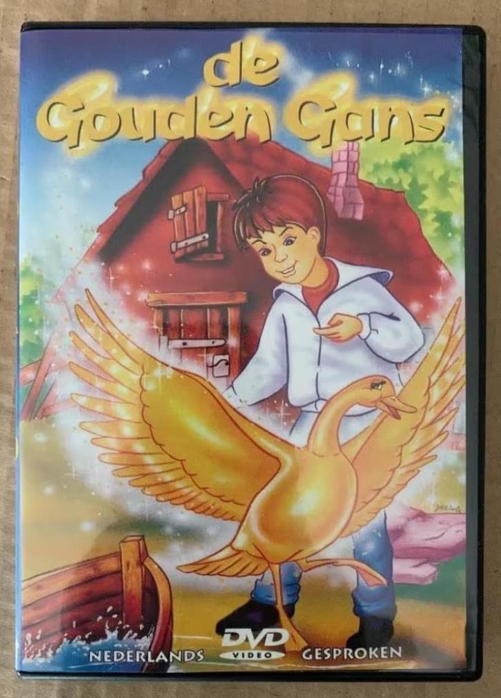 DVD De Gouden Gans; Nederlands gesproken, Cd's en Dvd's, Dvd's | Kinderen en Jeugd, Zo goed als nieuw, Alle leeftijden, Ophalen of Verzenden