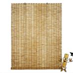 Rieten rolgordijnen natuurlijk en betaalbaar! vanaf € 12,95, Huis en Inrichting, Crème, Nieuw, Natuurlijk riet, 150 tot 200 cm