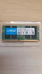 Crucial 8GB DDR4 Laptop Geheugen, Computers en Software, RAM geheugen, DDR4, 8 GB, Nieuw, Ophalen of Verzenden