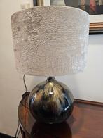 Colmore marble bollamp met croco velvet kap, Huis en Inrichting, Lampen | Tafellampen, Nieuw, Ophalen of Verzenden, 50 tot 75 cm