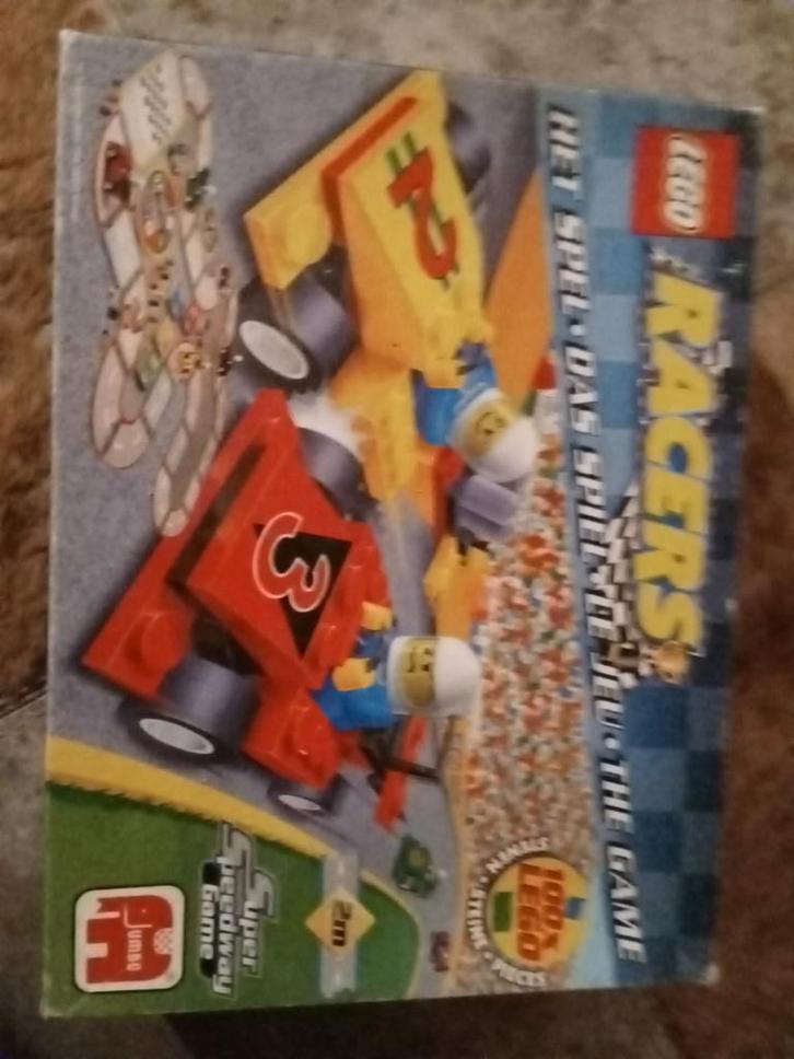 Lego Racers. Racebaan spel met 4 autootjes, Kinderen en Baby's, Speelgoed | Overig, Zo goed als nieuw, Jongen of Meisje, Ophalen of Verzenden