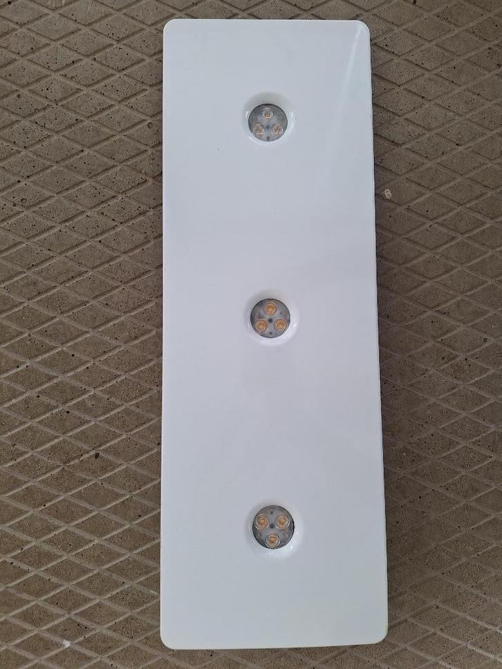 Plafondlamp, strak design 48 cm, Huis en Inrichting, Lampen | Plafondlampen, Gebruikt, Ophalen