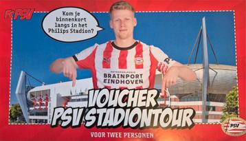 PSV stadiontour beschikbaar voor biedingen