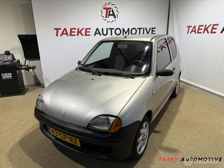 Fiat Seicento 1.1 F187, Auto's, Fiat, Bedrijf, Te koop, Seicento, Alarm, Centrale vergrendeling, Elektrische ramen, Lichtmetalen velgen