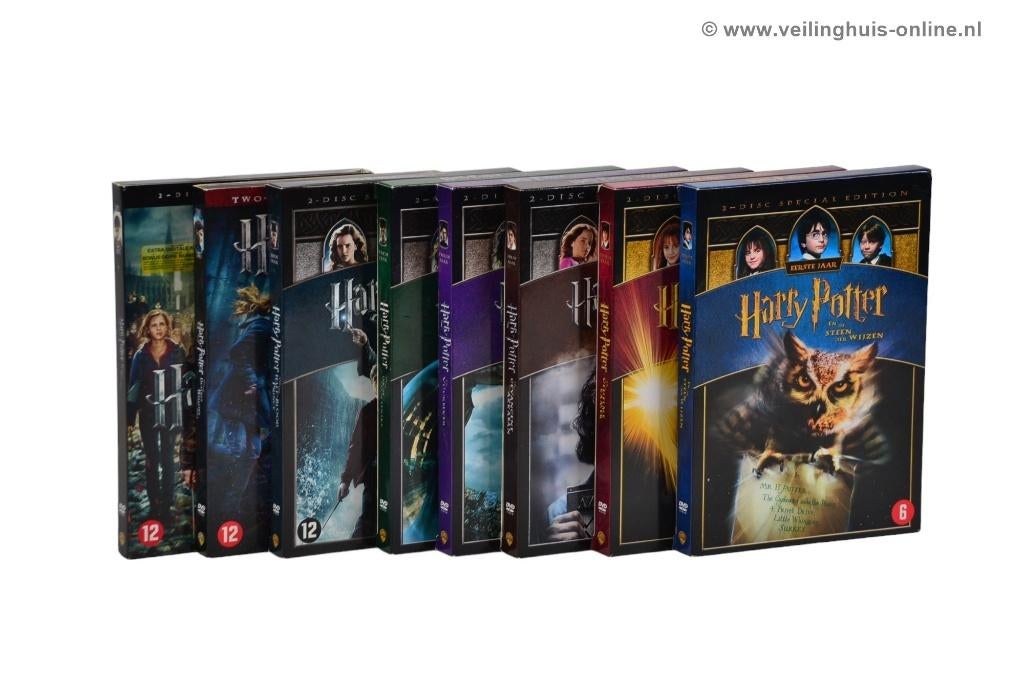 Verzameling Harry Potter DVD's (8 stuks), Harry Potter, Gebruikt, Info@harrypotter.nl, Overige typen