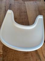 🧡 Witte Tray Eetblad Stokke Tripp Trapp 🩵, Ophalen of Verzenden, Zo goed als nieuw, Meegroeistoel, Afneembaar eetblad