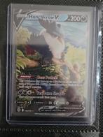 Pokemon Honchkrow V 162/172 Brilliant Stars, Ophalen of Verzenden, Zo goed als nieuw, Losse kaart, Foil