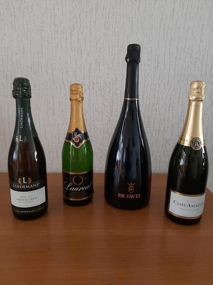 Vino spumante brut, Clos Amador, Laureate cider, Lindemans, Verzamelen, Wijnen, Nieuw, Overige typen, Italië, Vol, Ophalen