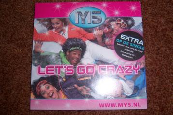 Originele CD single - MY5 - Let's go crazy beschikbaar voor biedingen