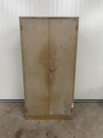 Grote metalen archiefkast / werkplaatskast – beschikbaar!, Ophalen, Gebruikt, Metaal, 25 tot 50 cm